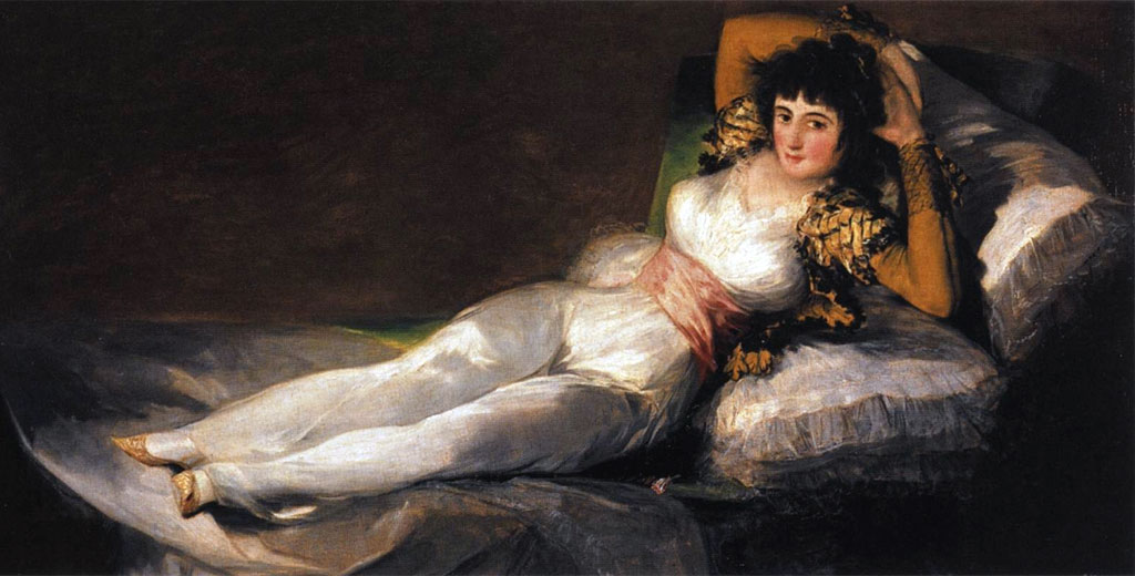 Photo:  Francisco Goya,Maja vestida,1800